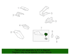 42756-STK-A01 ACURA Tpms Sensor Grommet #2