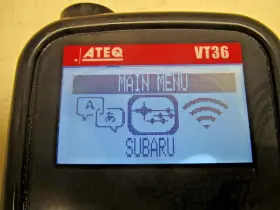VT36 ATEQ Tire Pressure Sensor Monitor Tpms Tool Subaru #3