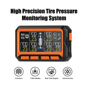 JM-TY-550S ATMOREA Wireless Solar Tpms Car Tire Pressure Usb