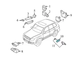 4F0907275 AUDI Tire Pressure Sensor Tpms A4 A6 S4 S6 #3