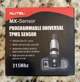 MXSENSOR315M AUTEL Programmable Clamp Stem Tpms Sensor