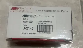 B-2140 BARTEC USA Tpms Electrolysis Valve Core