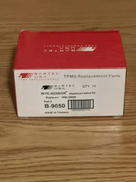 B-9050 BARTEC USA Pack Rite Sensor Valve Stem Kit Acura Honda