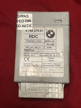 678527901 BMW Mini Tire Control Pressure Tpms Module X5 X6