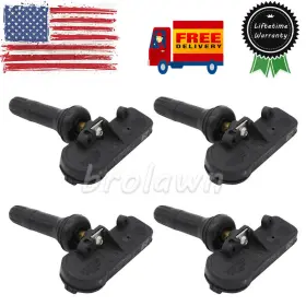TPMS12 BROLAWN Set Tpms Tire Pressure Sensors Ford Mercury