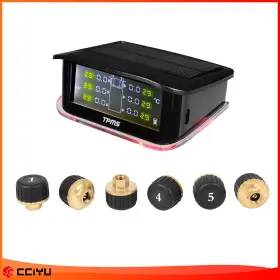 ZE154202GE CCIYU Rv Tire Pressure Sensor Tpms Solar Monitor #2