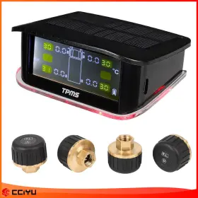 ZE154203GE CCIYU Rv Tire Pressure Sensor Alarm Tpms Solar #2
