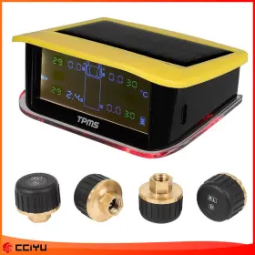 ZE154204GE CCIYU Rv Tire Pressure Sensor Tpms Solar Monitor #2