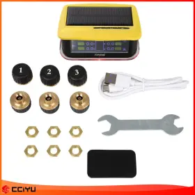 ZE154205GE CCIYU Rv Tire Pressure Sensor Tpms Solar Monitor