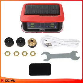 ZE154206GE CCIYU Rv Tire Pressure Sensor Tpms Solar Monitor
