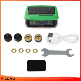 ZE154208GE CCIYU Rv Tire Pressure Sensor Tpms Solar Monitor