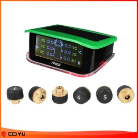ZE154209GE CCIYU Rv Tire Pressure Sensor Alarm Tpms Solar #2