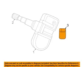68004878AA CHRYSLER OEM Abs Anti Lock Brakes Stabilizer Nut
