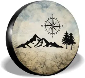 Sb-ymx COZIPINK Nature Tire Mountain Compass