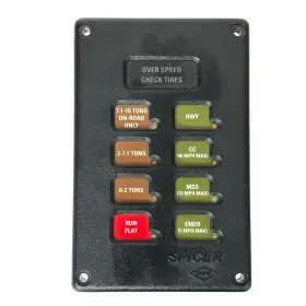 676233 DANA SPICER Pneumatic Tire Control Unit Mtvr