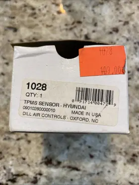 1028 DILL Tpms Tire Pressure Sensor Monitor