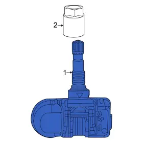 68575243AB DODGE OE Tire Pressure Sensor Monitoring Tpms