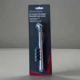 Drivers Choice 195464515822 Driver S Tire Pressure Gauge 10-75 Psi 4 Valve Caps New Sealed