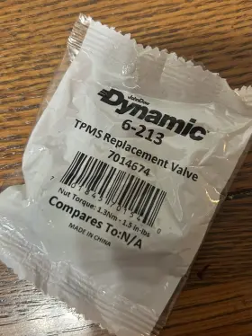 6-213 DYNAMIC Tpms Dow Sensor Valve #2