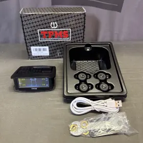 OS11008 FINDAUTO Box Tire Pressure Monitoring Tpms Solar Usb