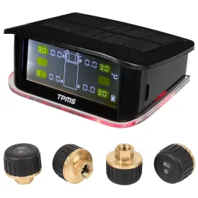 FL154203RAR FLATROAD Rv Tire Pressure Sensor Tpms Solar Alarm