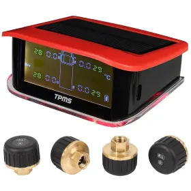 FL154206RAR FLATROAD Rv Tire Pressure Sensor Tpms Solar Alarm