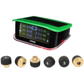 FL154209RAR FLATROAD Rv Tire Pressure Sensor Tpms Solar Alarm