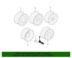 2C3Z-1700-BA FORD Tpms Sensor Tire Valve Stem Transit #3
