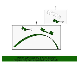 6F2Z-1A193-B FORD Tpms Sensor Strap #3