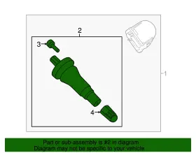 F2GZ-1700-D FORD Valve Stem #2