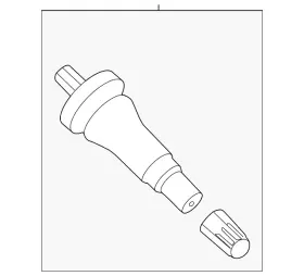 F2GZ-1700-E FORD Valve Stem