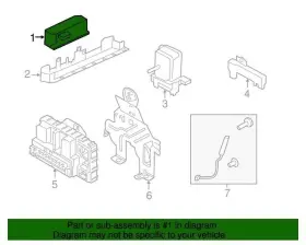FR3Z-15607-C FORD Tpms Antenna Receiver Lincoln #3