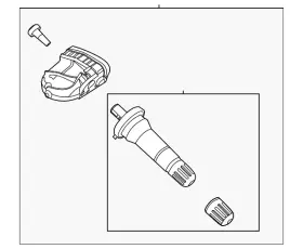 JX7Z-1A189-D FORD Tpms Sensor