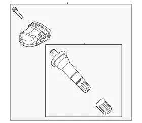 JX7Z-1A189-E FORD Tire Pressure Sensor