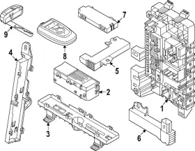 ML3Z-15607-S FORD Transceiver Mustang