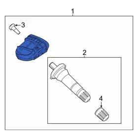 PR3Z1A189N FORD OE Tire Pressure Sensor Monitoring Tpms