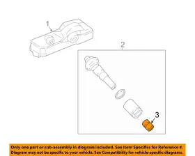 DR3Z1A163A FORD OEM Transit Tire Pressure Monitor Cap