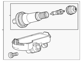 13549707 GM Tire Pressure Sensor Monitoring Tpms