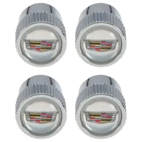 23473652 GM Tire Valve Stem Caps Crest Ats Cts