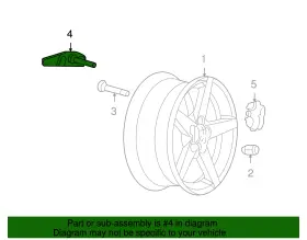 25758221 GM Sensor Tire Press #3