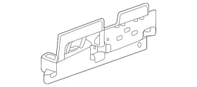 87813957 GM Frequency Rear Bumper Antenna Bracket