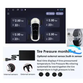 TPMSUSB1 HIZPO Tire Pressure Monitoring Tpms Usb Box Radio