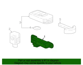 38387-TZ5-A01 HONDA Antenna #2