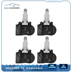 Hqas-accessories Hqa154ac252ce 433mhz Fits 2014-2020 Land Rover 2.0l-5.0l 4pc Tpms Tire Pressure Sensor