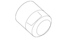 52934-1J000 HYUNDAI Valve Stem Nut