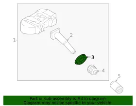 52939-A5000 HYUNDAI Valve Stem Washer #2