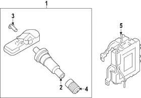 52940-AY300 HYUNDAI Valve Tpms