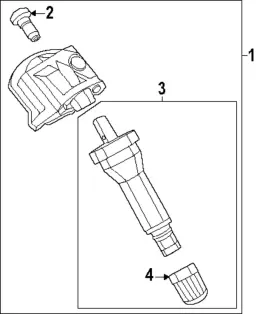 52940-E2100 HYUNDAI Tpms Sensor