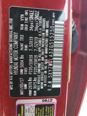 958004Z500 HYUNDAI Tire Pressure Monitoring Tpms Control Mod #3