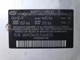 95800C2100 HYUNDAI Tire Pressure Monitoring Tpms Control Mod #2